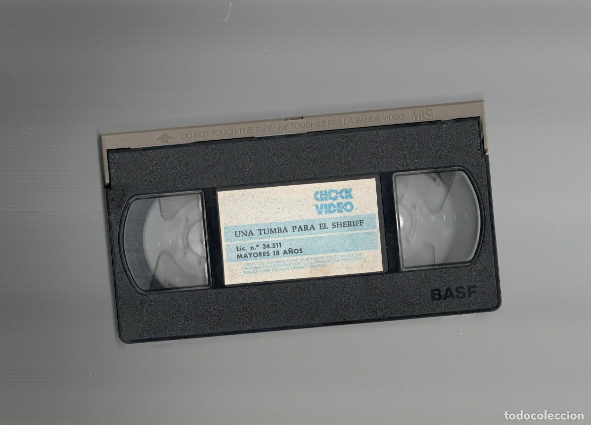 Cine: VHS - SIN CARATULA NI ESTUCHE - UNA TUMBA PARA EL SHERIFF