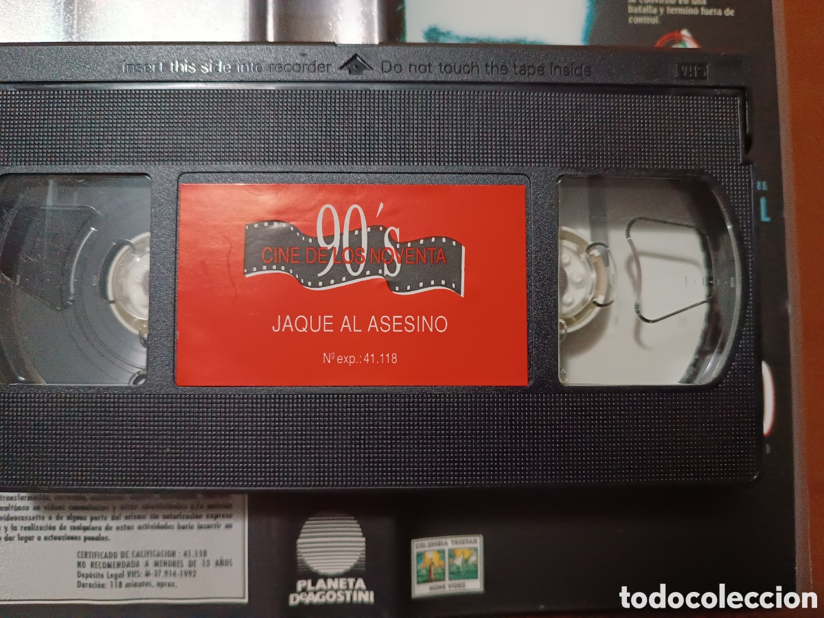 Cine: Jaque al asesino VHS - Foto 2
