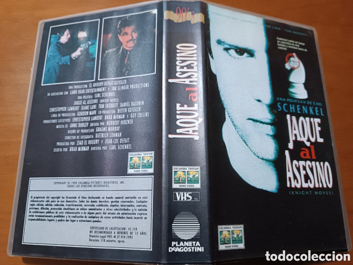 Cine: Jaque al asesino VHS - Foto 1