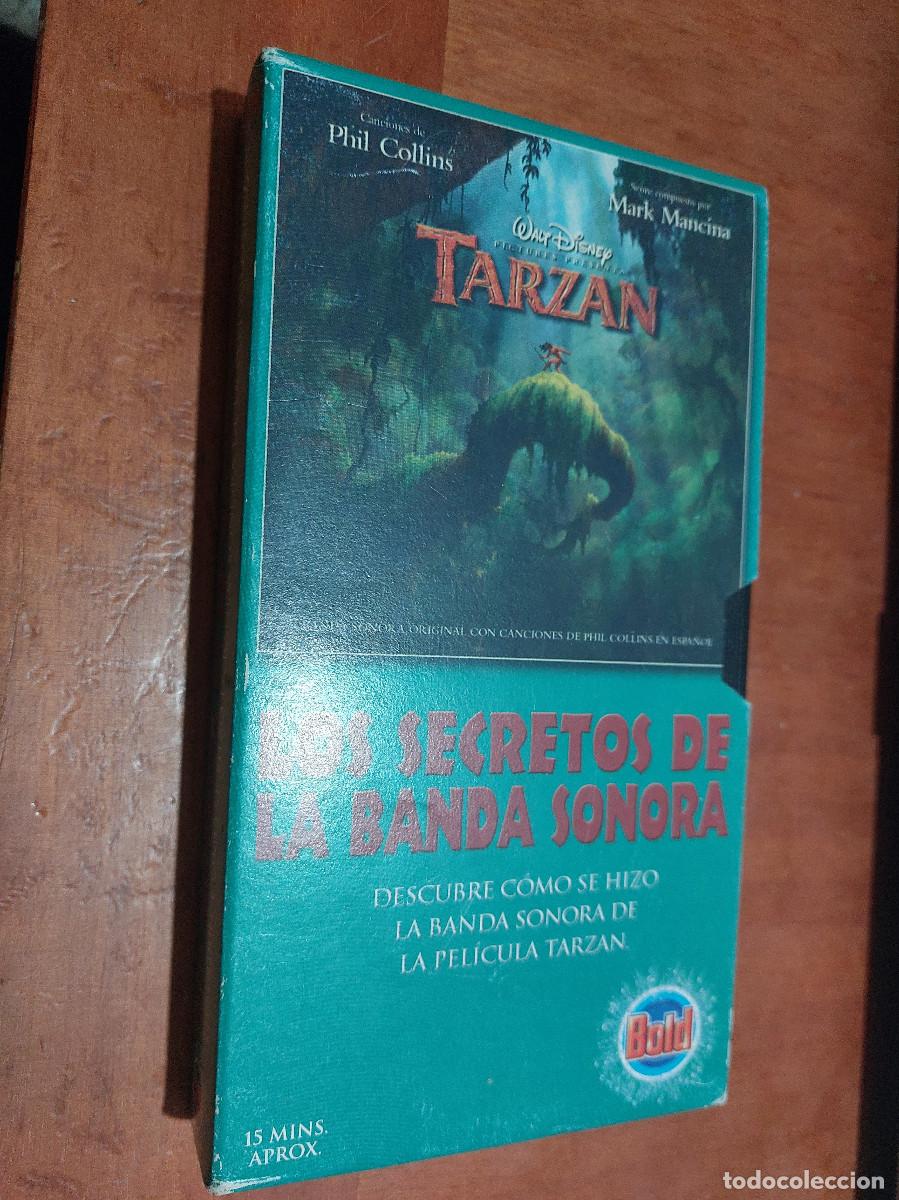 Cin&eacute;ma: LOS SECRETOS DE LA BANDA SONORA DE TARZAN. VHS. BUEN ESTADO