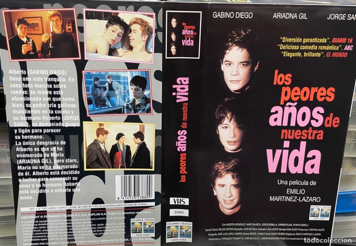 Cinema: Los peores a&ntilde;os de nuestra (Solo car&aacute;tula original VHS)