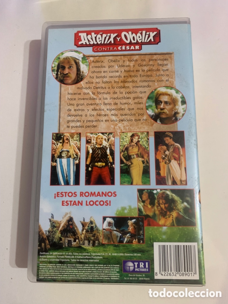 Cine: Asterix y obelix contra cesar vhs - Foto 2