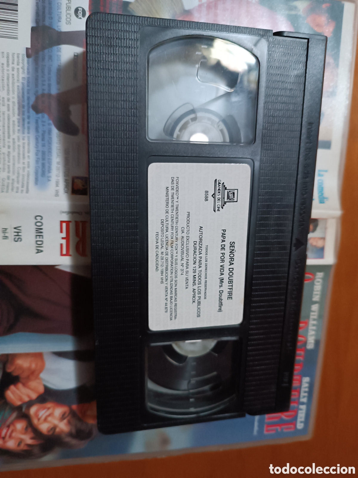 Cine: Se&ntilde;ora doubtfire vhs - Foto 3