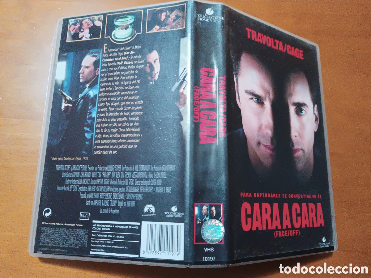 Cine: Cara a cara pel&iacute;cula vhs - Foto 1