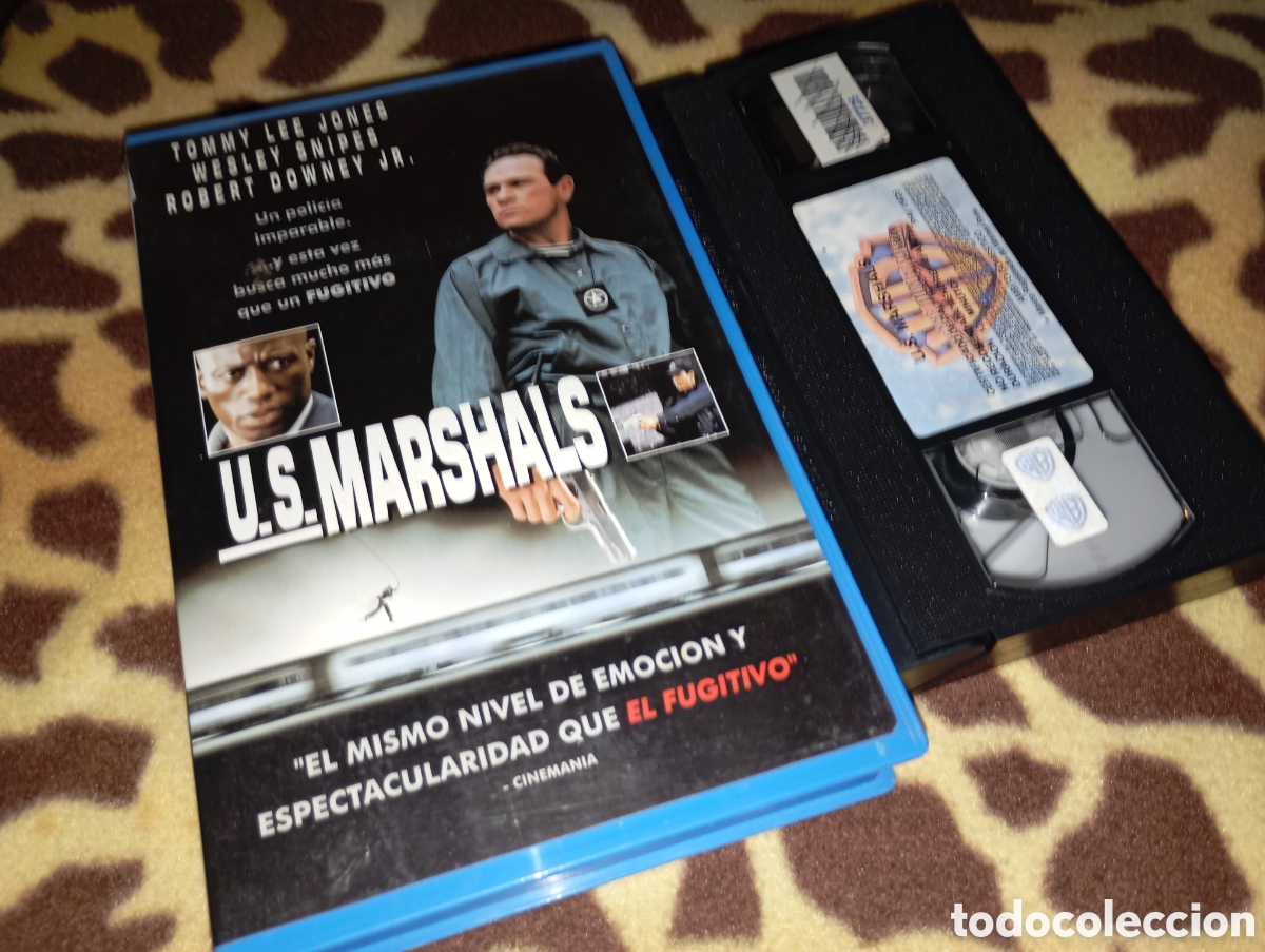 Cine: U s. Marshals- vhs- caja grande (2)