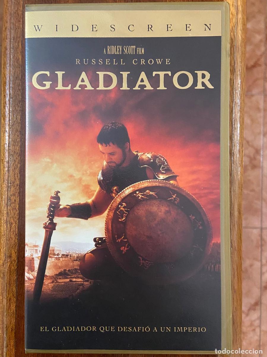Cine: GLADIATOR. EDICI&Oacute;N WIDESCREEN. CINTA VHS - Foto 1