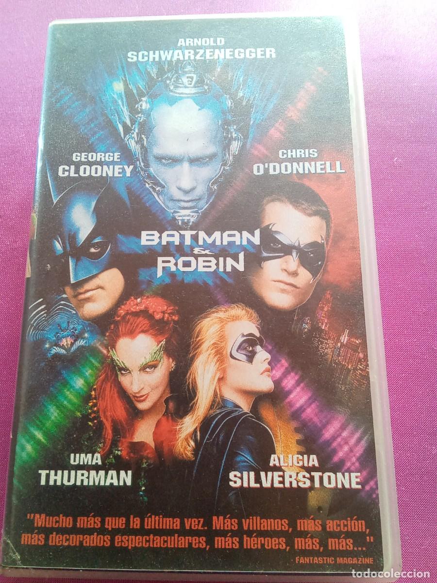 Cine: VHS BATMAN ROBIN ARNOLD EF2-4 - Foto 1
