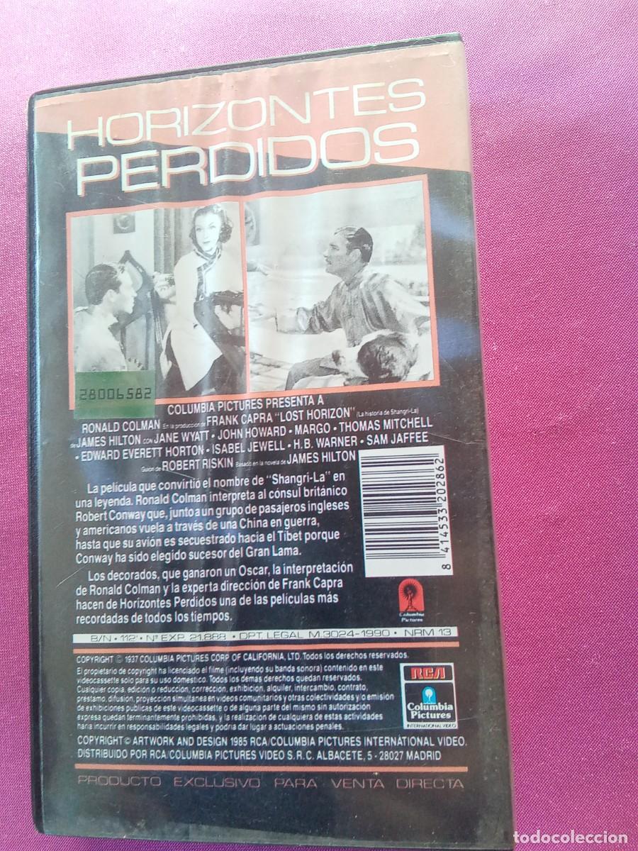 Cine: VHS HORIZONTES PERDIDOS EF2-4 - Foto 2