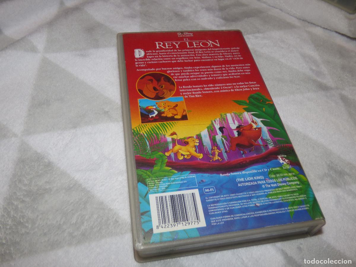 Cine: VHS.El Rey Leon.1995. - Foto 5
