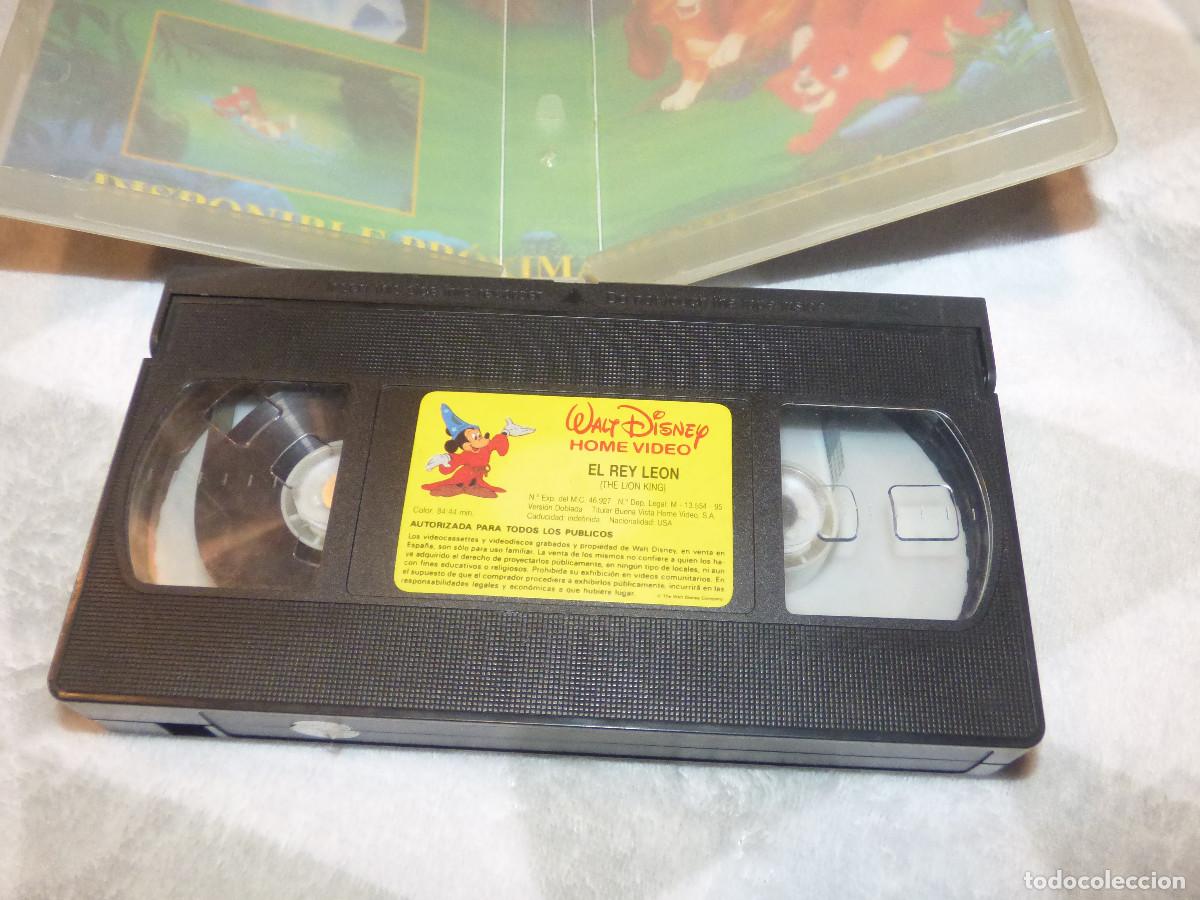 Cine: VHS.El Rey Leon.1995. - Foto 8