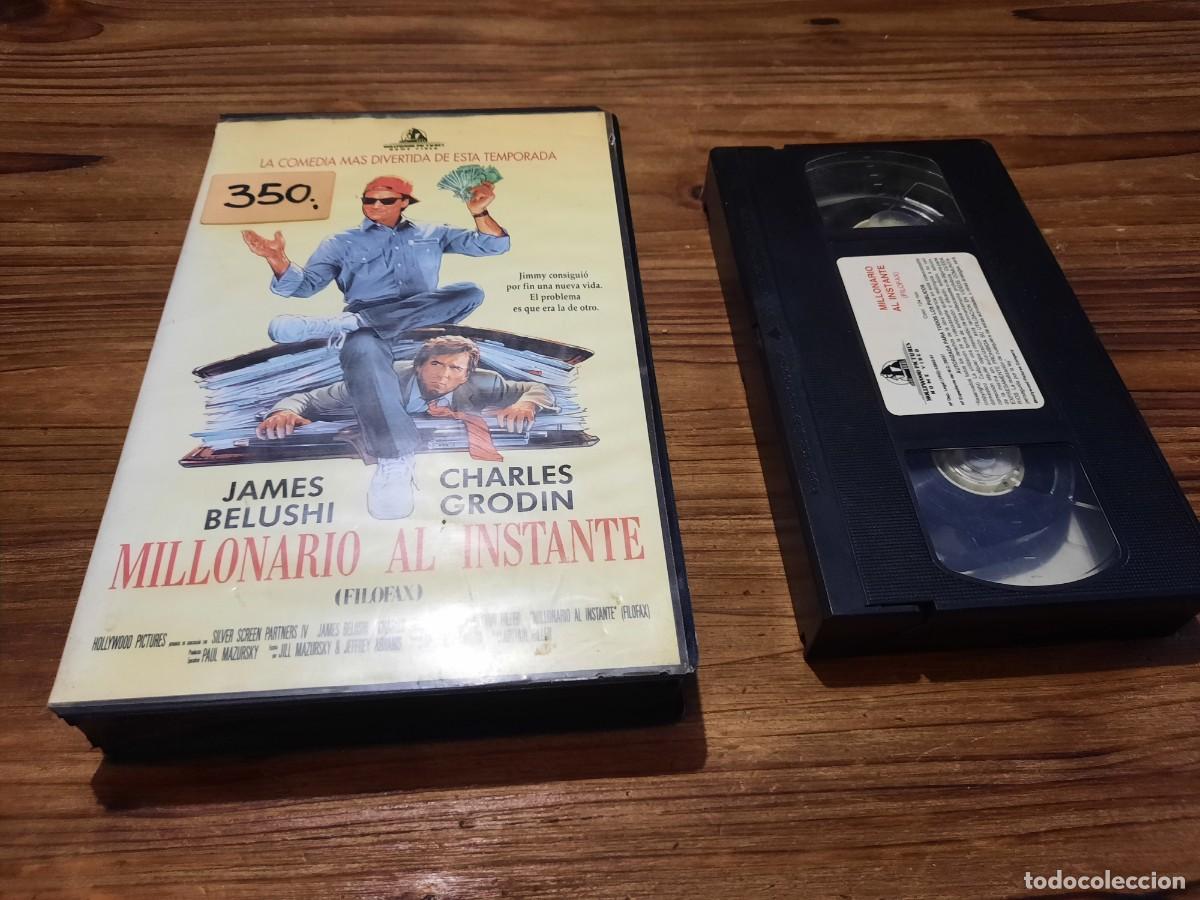 Kino: PELICULA VHS MILLONARIO AL INSTANTE