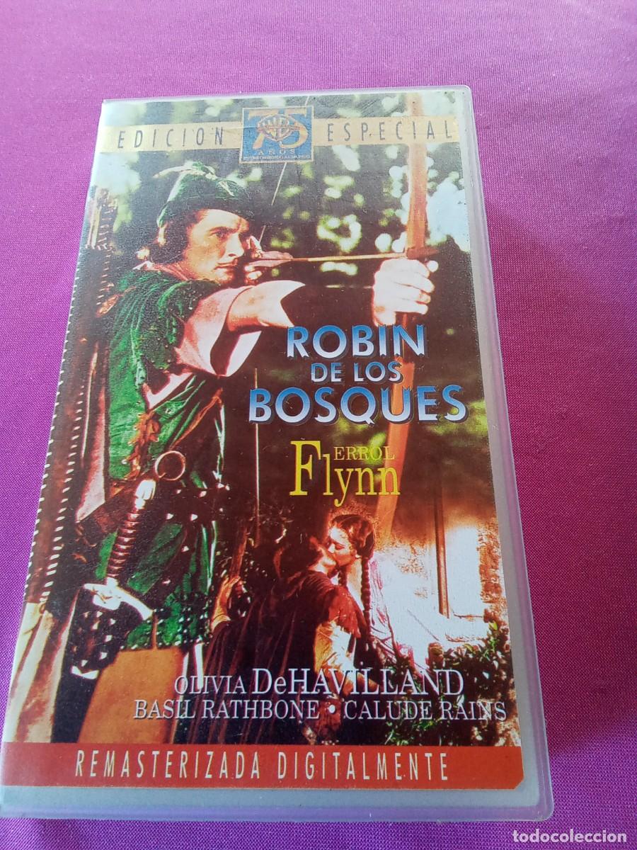 Cine: VHS ROBIN DE LOS BOSQUES EF 2- 4 - Foto 1