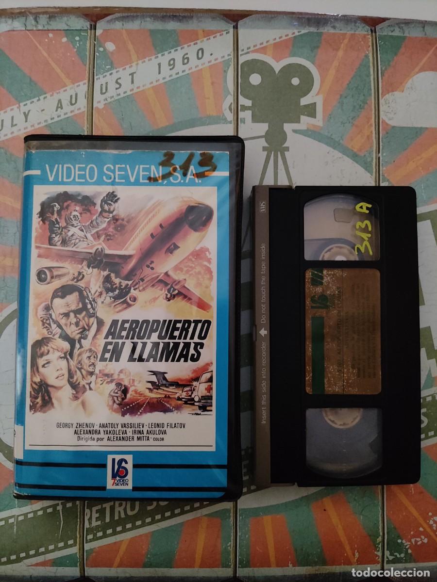 Cinema: LJ VHS CG 827 Aeropuerto en llamas - Georgy Zhenov, Anatoly Vassiliev, Leonid Filatov