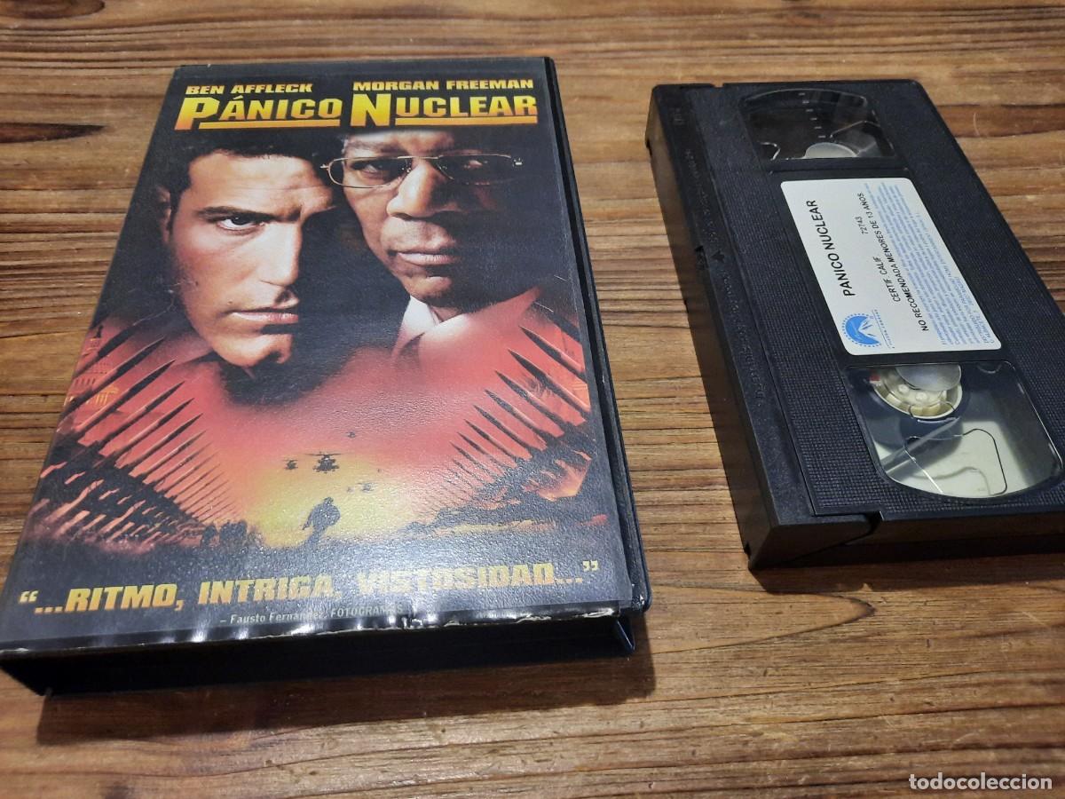 Cine: PELICULA VHS PANICO NUCLEAR - Foto 1