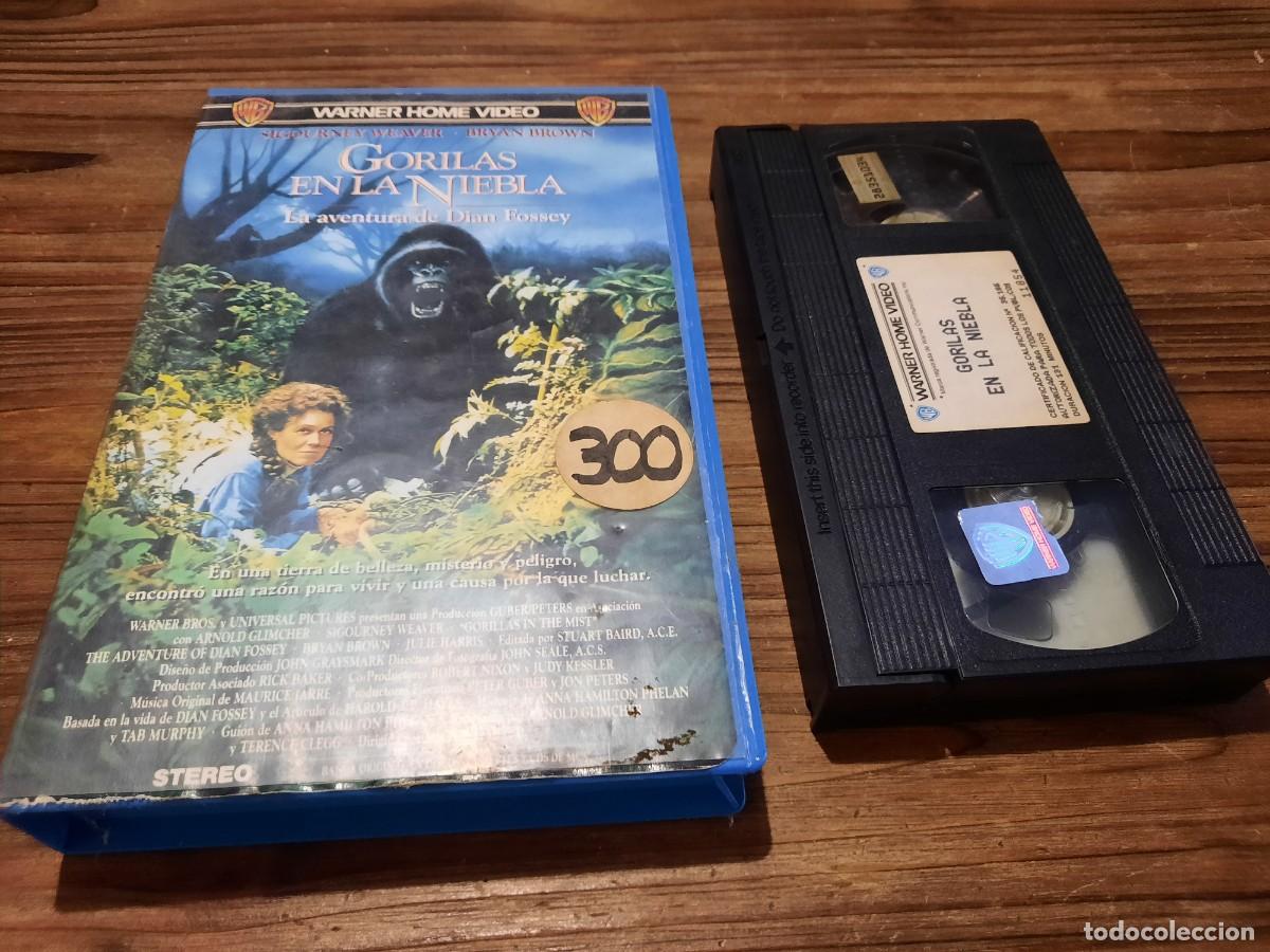 Cine: PELICULA VHS GORILAS EN LA NIEBLA - Foto 1