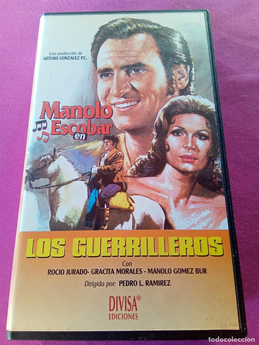 Cine: VHS LOS GUERRILLEROS MANOLO ESCOBAR. EF 2 -5 - Foto 1
