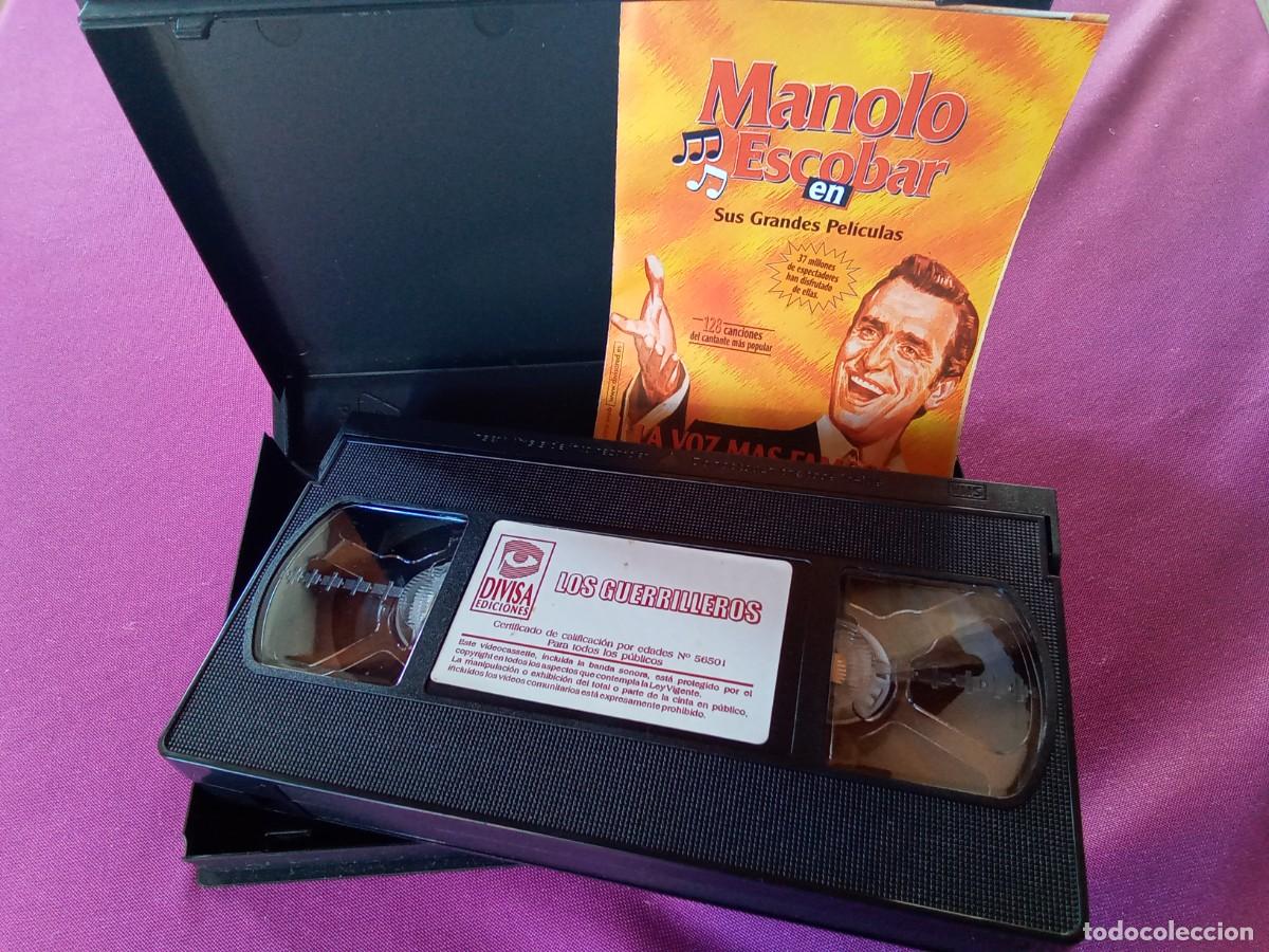 Cine: VHS LOS GUERRILLEROS MANOLO ESCOBAR. EF 2 -5 - Foto 3