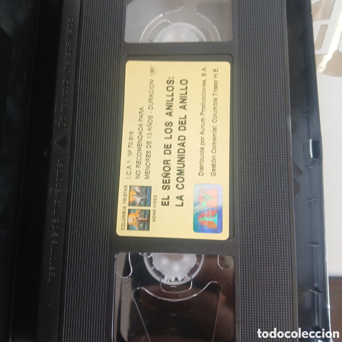 Cine: Vhs el.se&ntilde;or de los anillos - Foto 1