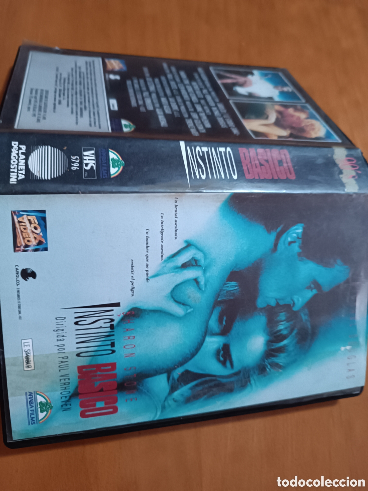 Cine: Instinto b&aacute;sico VHS pel&iacute;cula - Foto 3