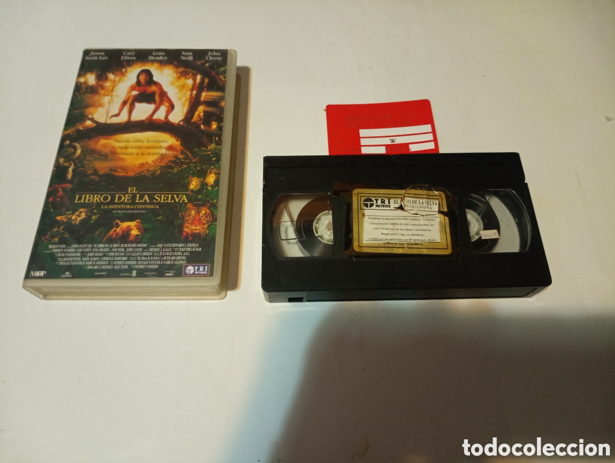 Cine: VHS EL LIBRO DE LA SELVA - Foto 1
