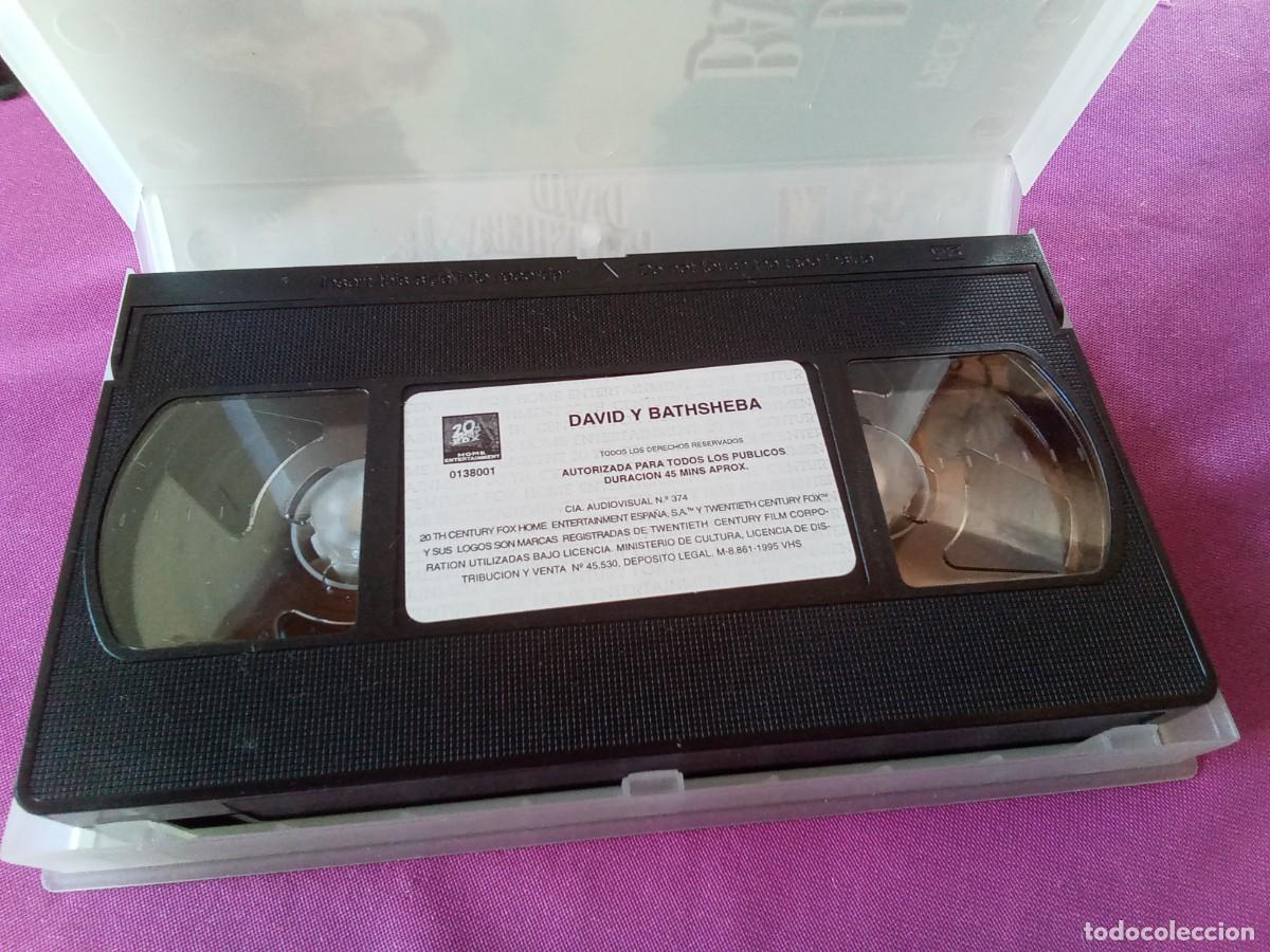 Cine: VHS DAVID Y BATHSHEBA GREGORY PECK. EF 2 - 6 - Foto 3
