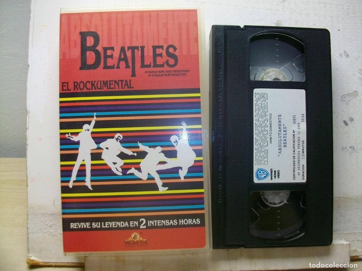 Cine: THE BEATLES - El Rockumental (MGM 1995) VIDEO VHS