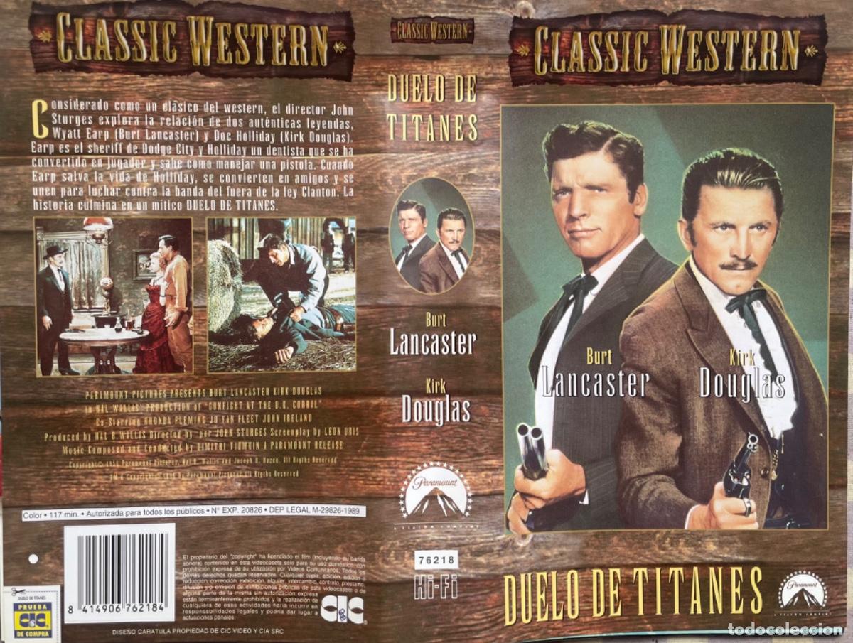 Cine: DUELO DE TITANES (VHS) - Foto 2
