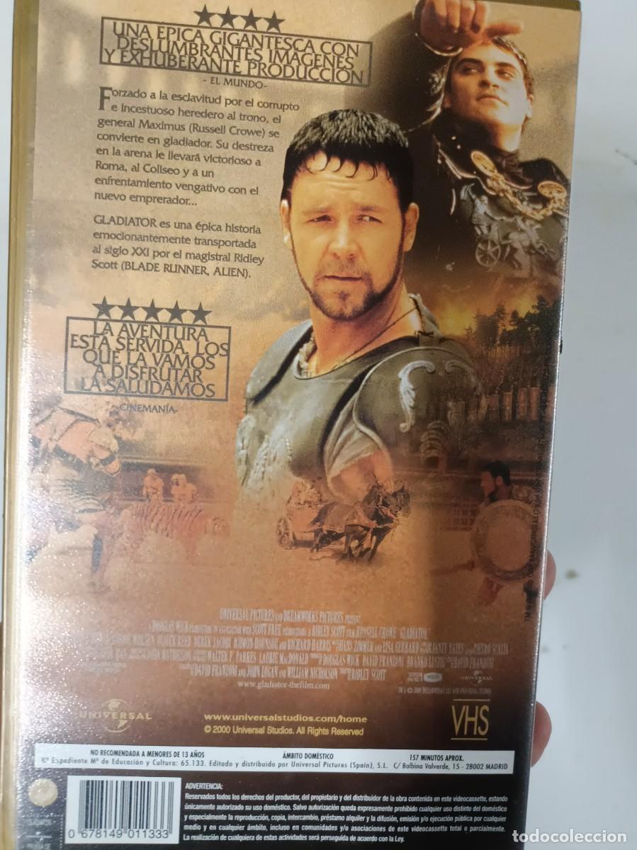 Cine: VHS gladiator rusel crow - Foto 2