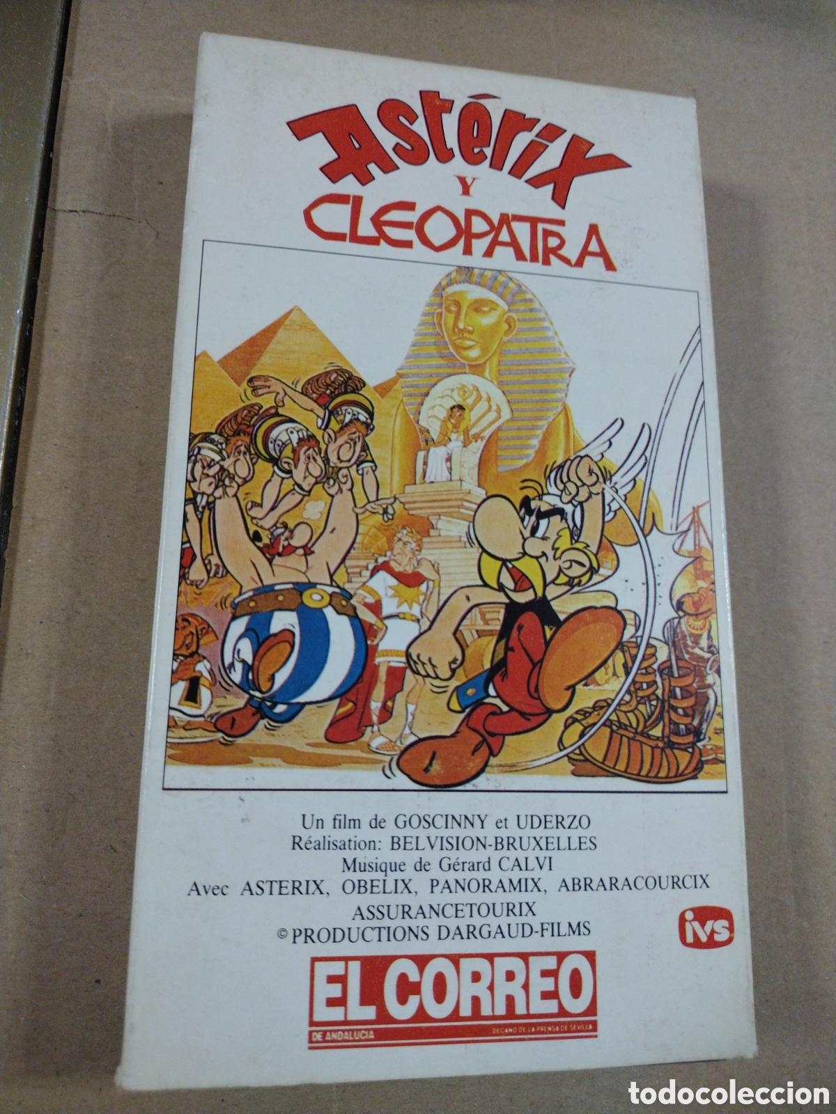 Cine: ASTERIX. Y Cleopatra. VHS - Foto 1