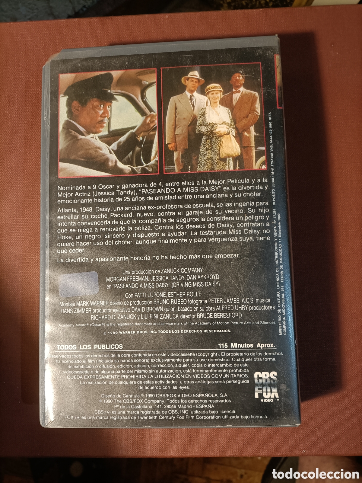 Cine: VHS PASEANDO A MISS DAISY - Foto 3