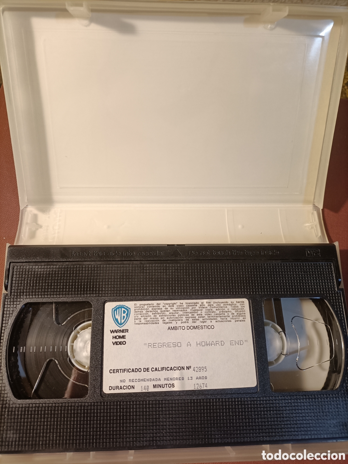 Cine: VHS REGRESO A HOWARDS END - Foto 4