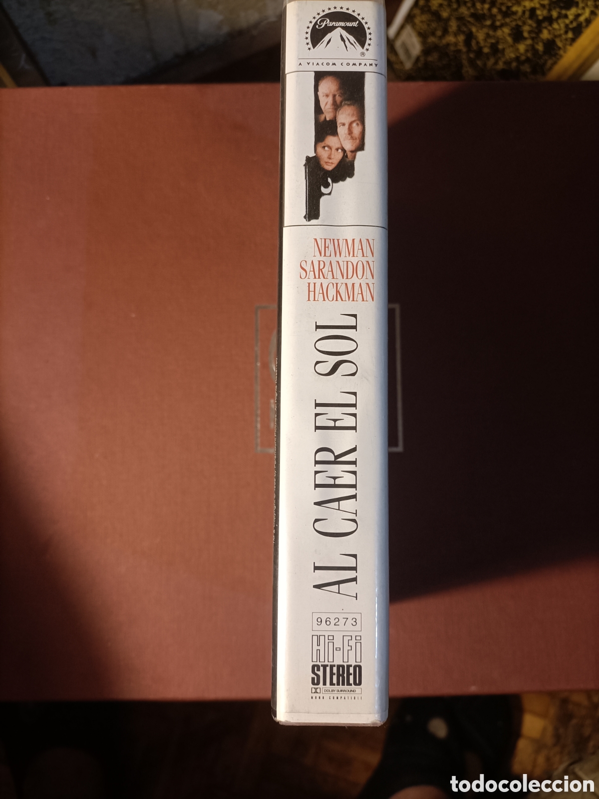 Cine: VHS CG Al caer el sol - Newman, Sarandon, Hackman - Foto 2
