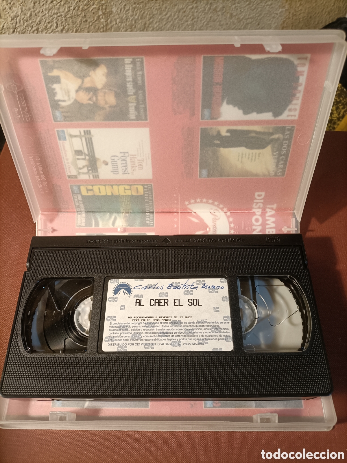Cine: VHS CG Al caer el sol - Newman, Sarandon, Hackman - Foto 4