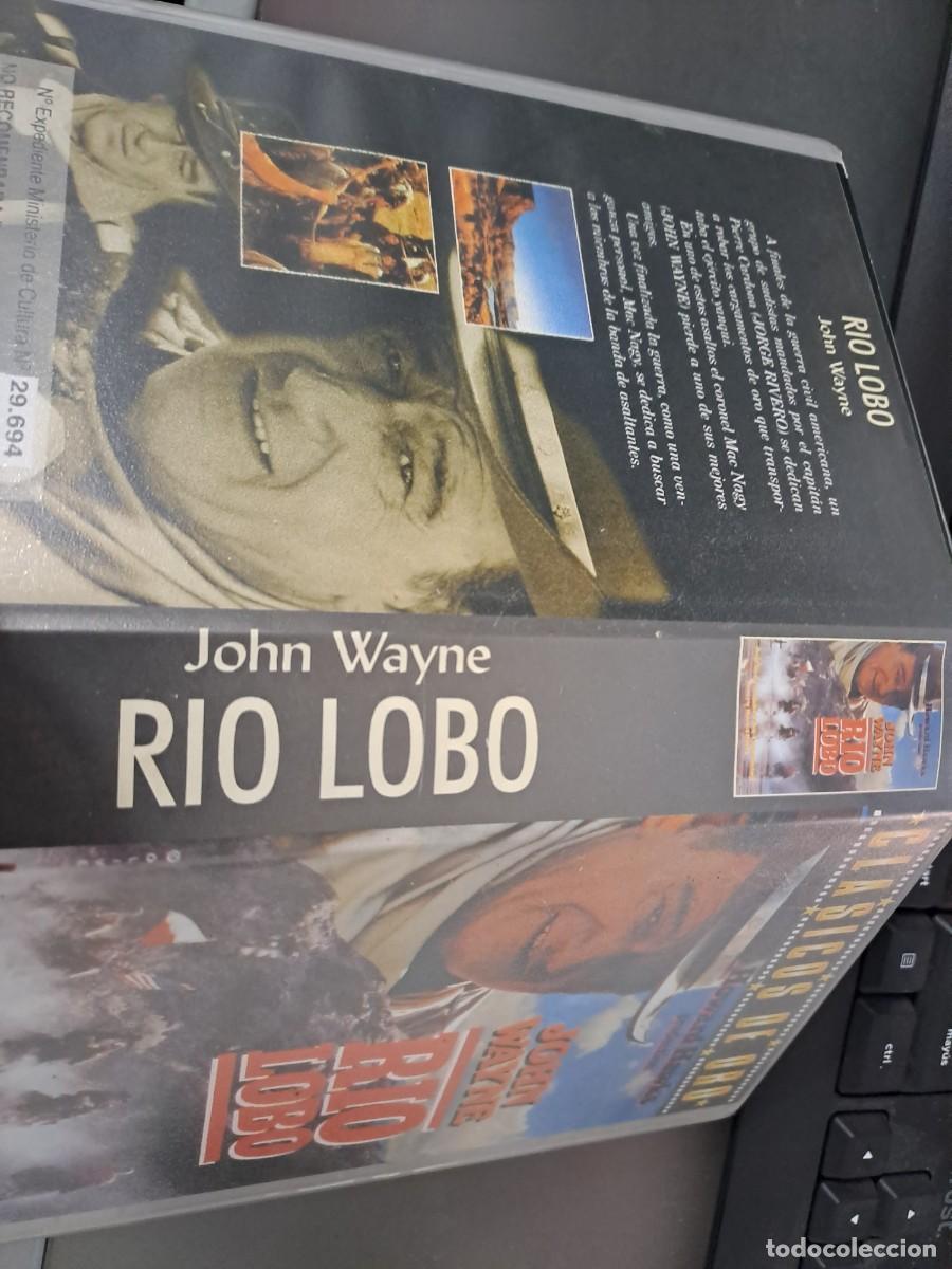 Cine: VHS RIO LOBO (JOHN WAYNE) - Foto 2