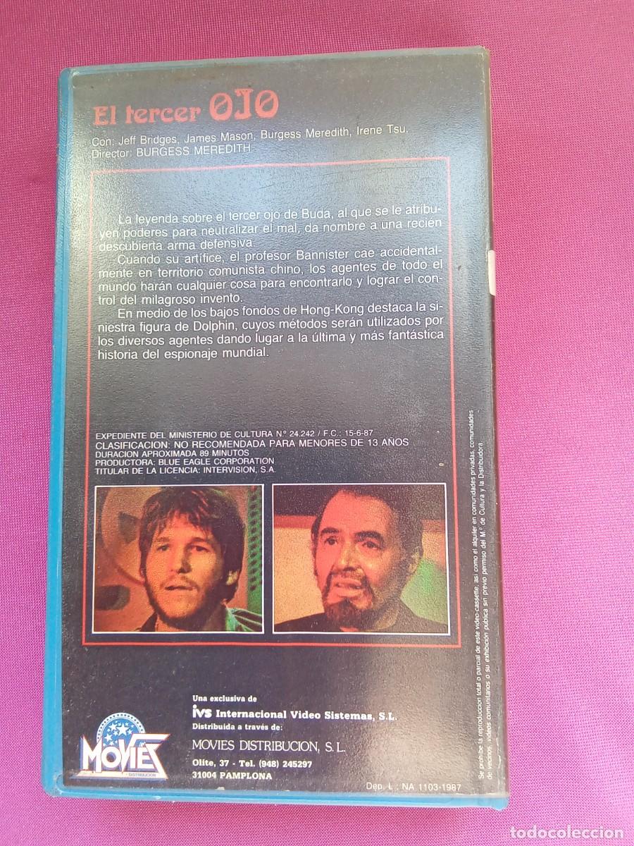 Cine: VHS EL TERCER OJO - EF 2 -2 - Foto 2