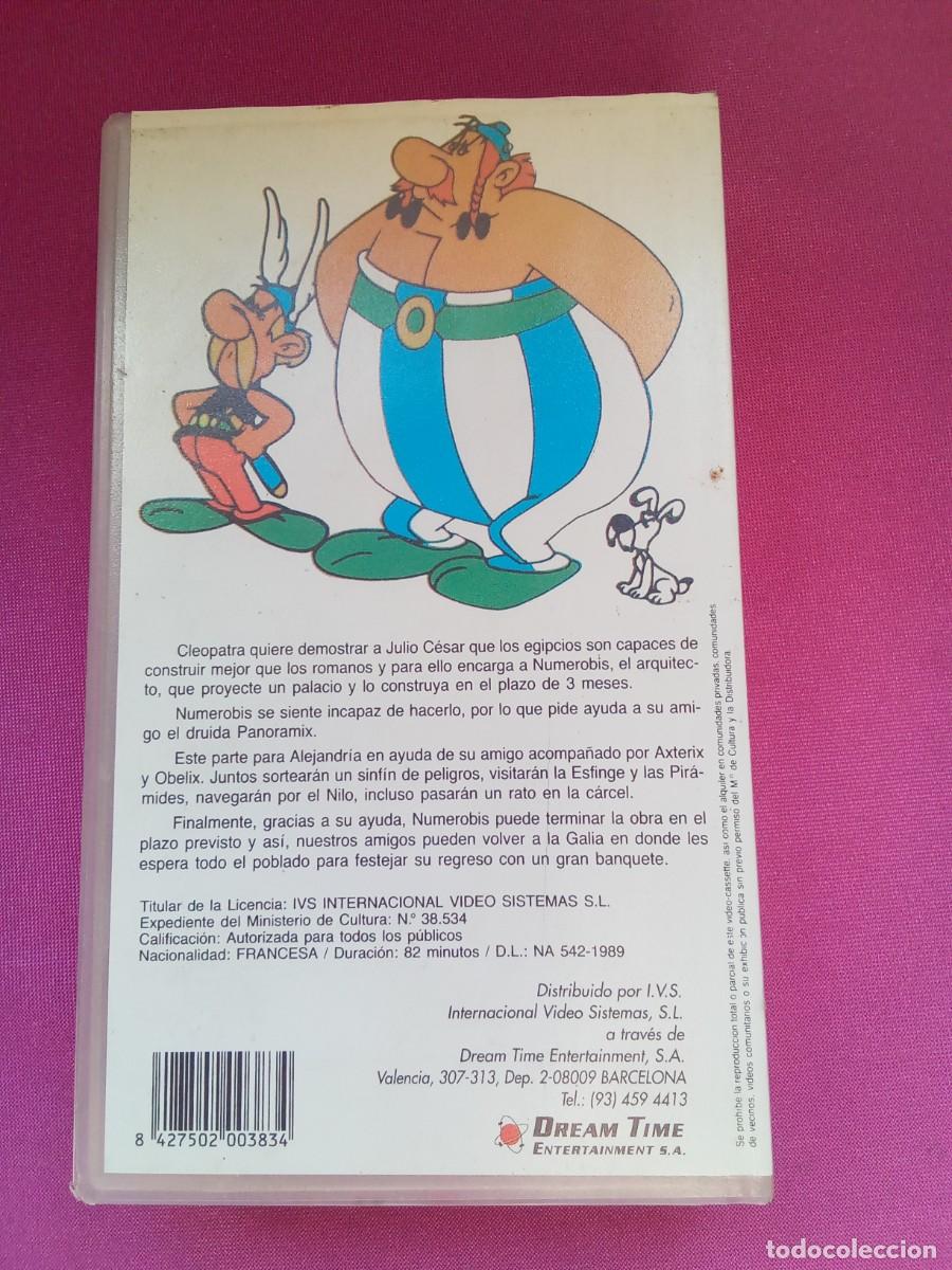 Cine: VHS ASTERIX Y CLEOPATRA - EF 2 -2 - Foto 2