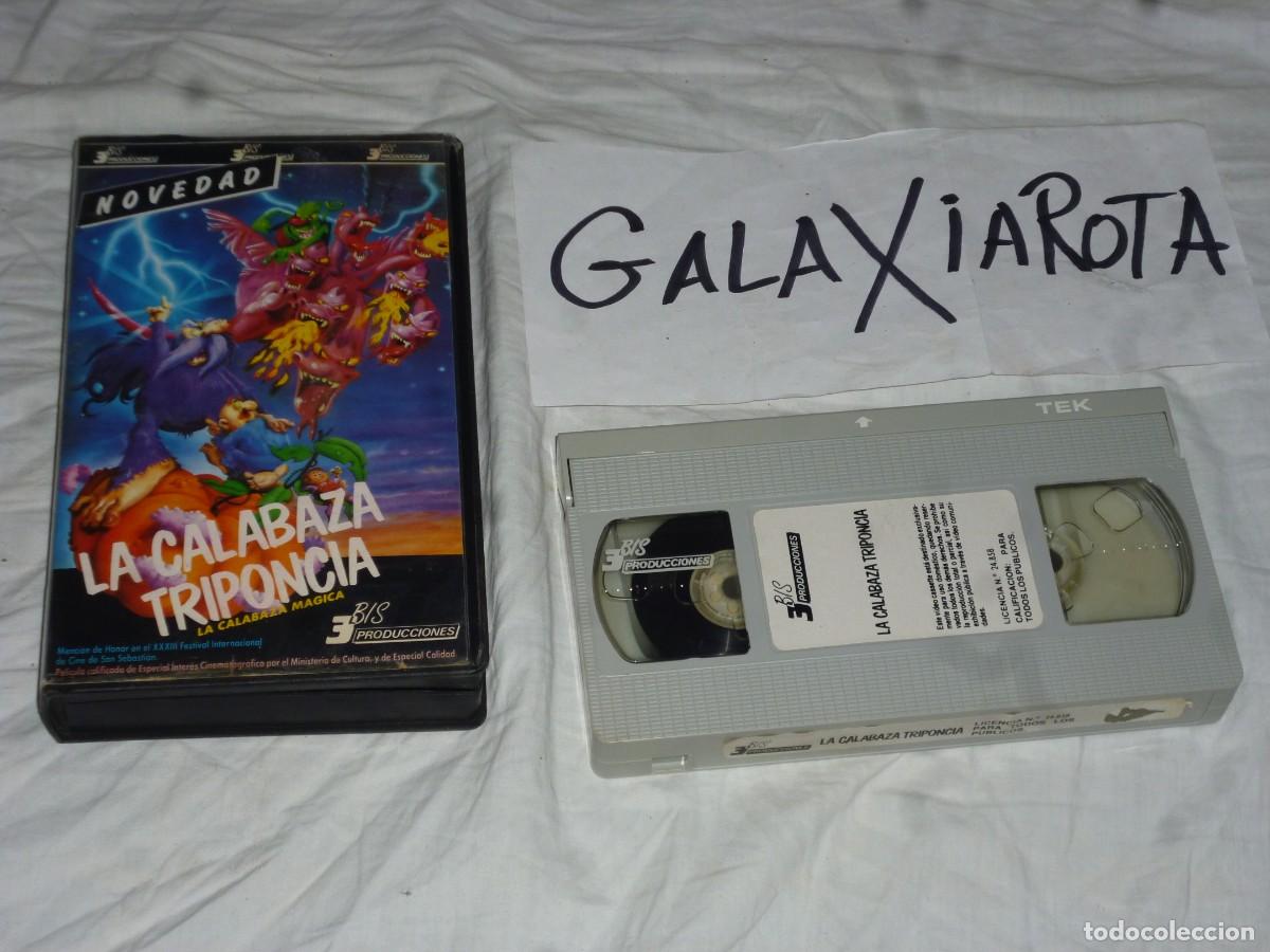 Cinema: La calabaza triponcia. Pelicula en video VHS