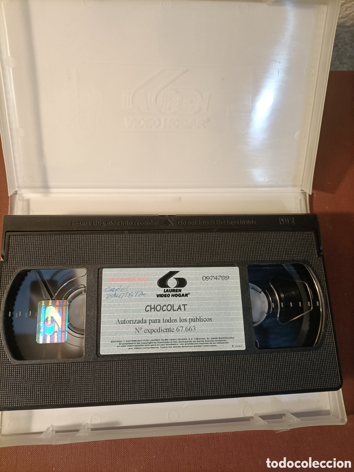 Cine: CHOCOLAT.VHS.JOHNNY DEEP/BINOCHE - Foto 4