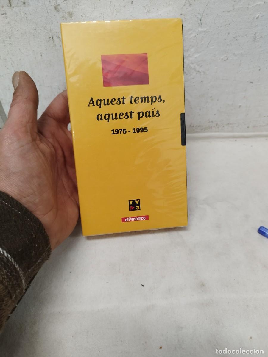 Cine: VHS Aquest temps, aquest pa&iacute;s 1975-1995. 20 a&ntilde;os de historia de Catalunya. Precintado.
