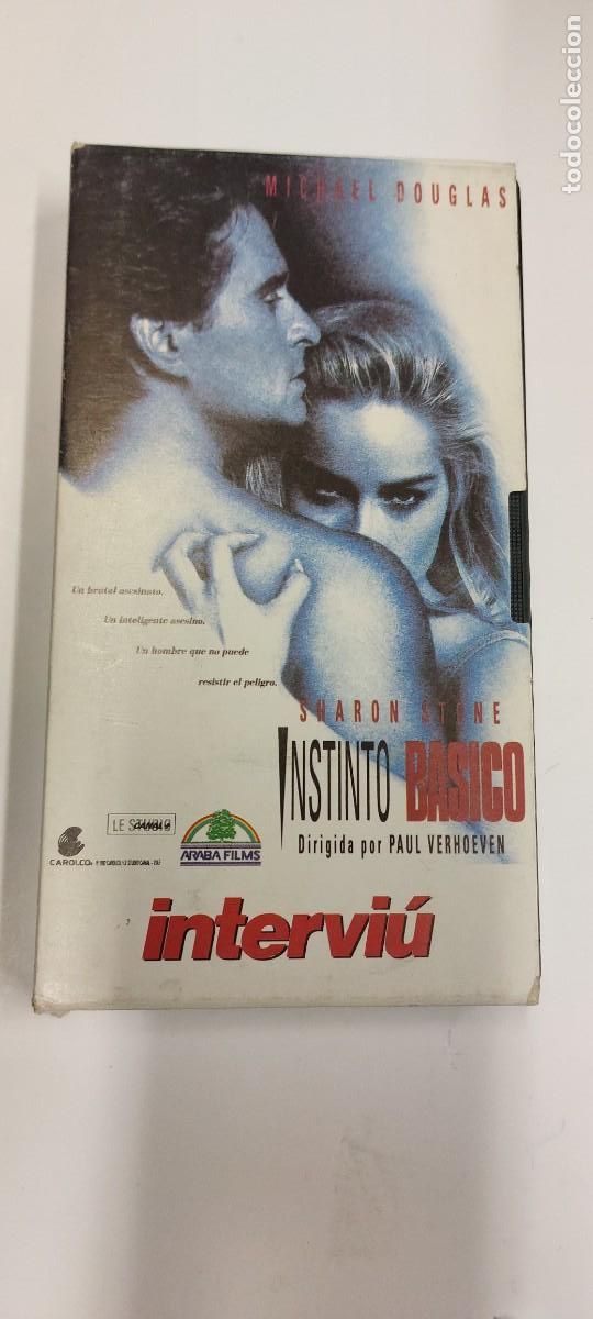 Cine: Instinto b&aacute;sico VHS Araba Intervi&uacute; - Foto 1