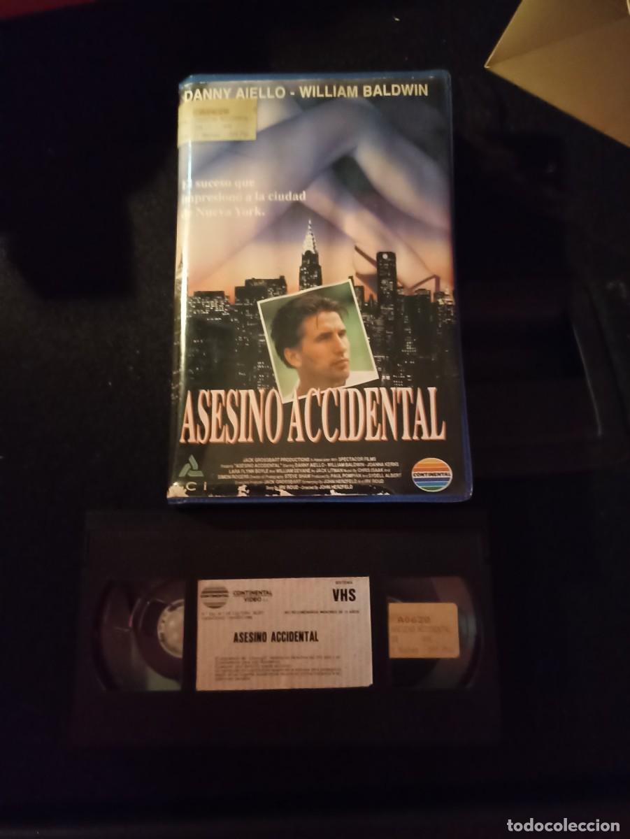 Cine: VHS- ASESINO ACCIDENTAL. CONTINENTAL