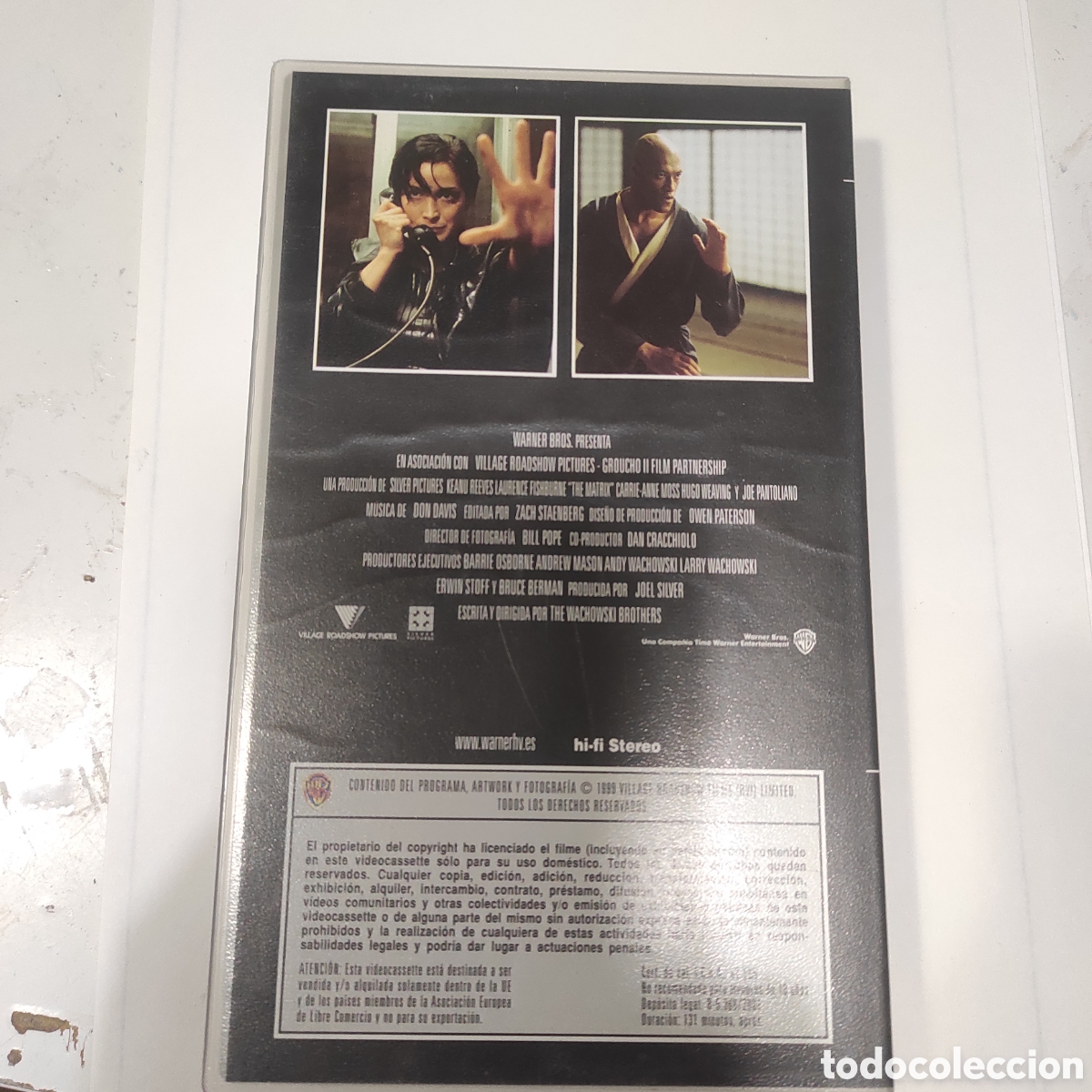 Cine: Matrix - VHS - Edici&oacute;n del a&ntilde;o 2001 - Foto 4