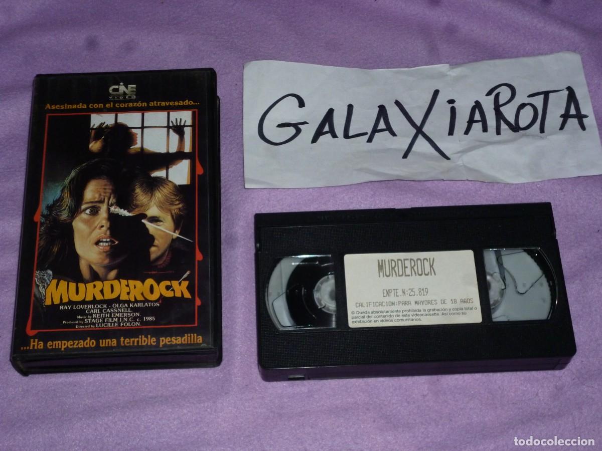 Cine: Murderock. Pelicula en video VHS - Foto 1