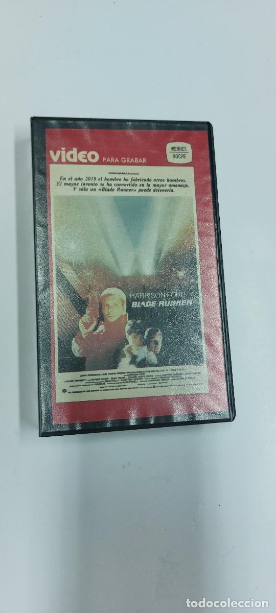 Cine: Blade Runner VHS GRABADA DE TELEVISI&Oacute;N - Foto 1