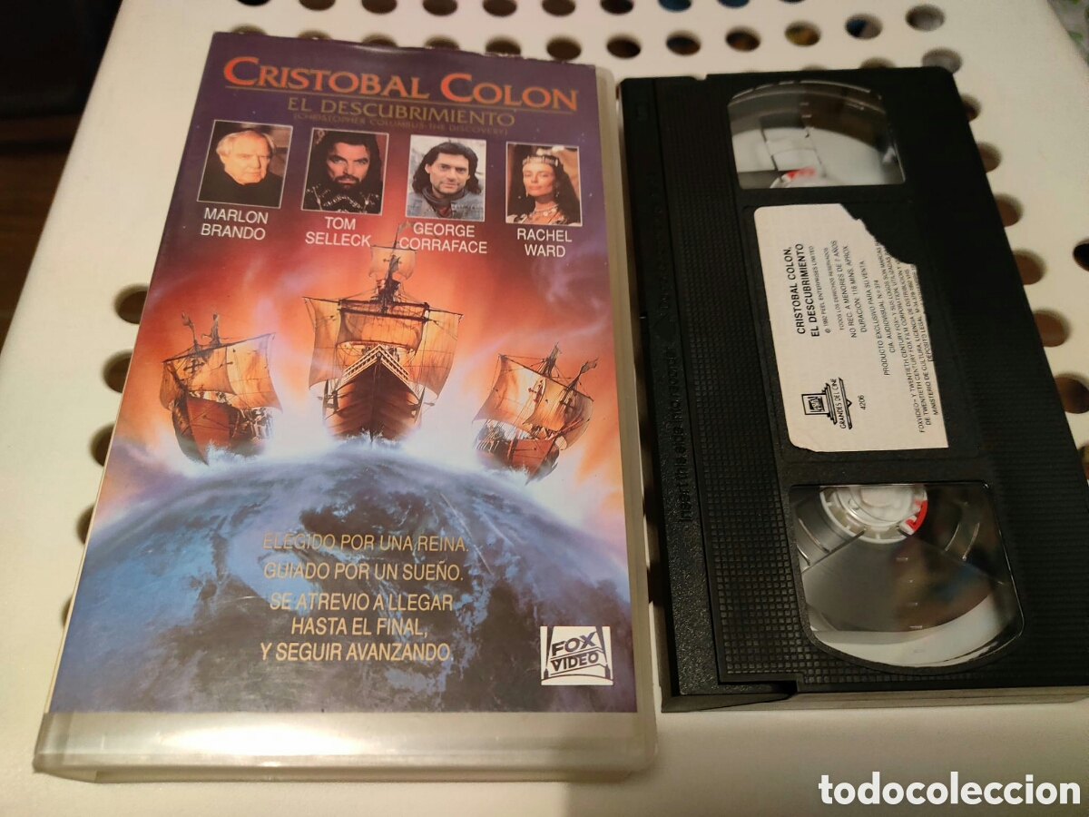 Cine: Cristobal colon el descubrimiento vhs