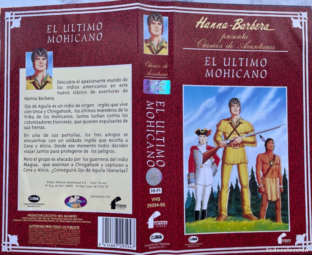 Cine: El &uacute;ltimo Mohicano (VHS) - Foto 2