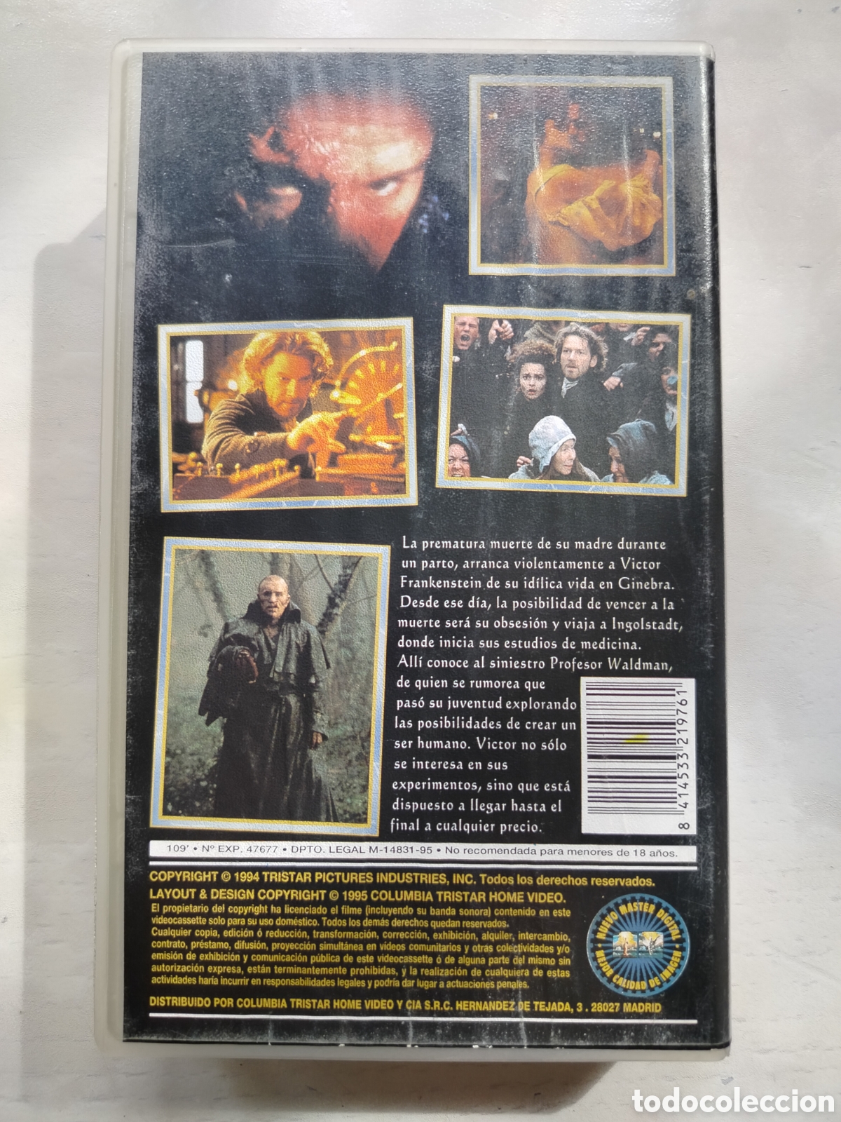 Cine: VHS Frankenstein 1995 - Foto 2