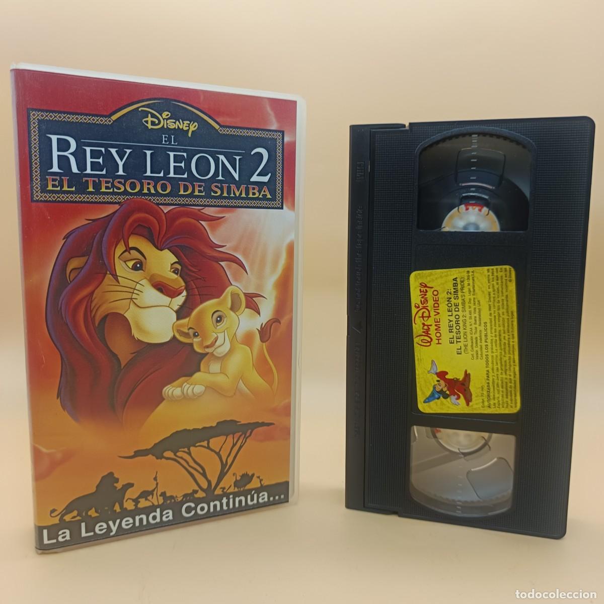 Cine: VHS EL REY LEON 2, EL TESORO DE SIMBA - Foto 1