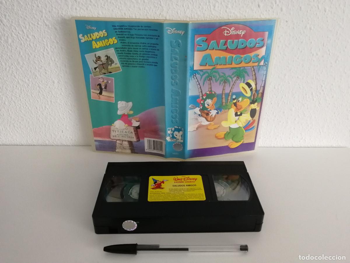 Cine: VHS ORIGINAL - SALUDOS AMIGOS - WALT DISNEY