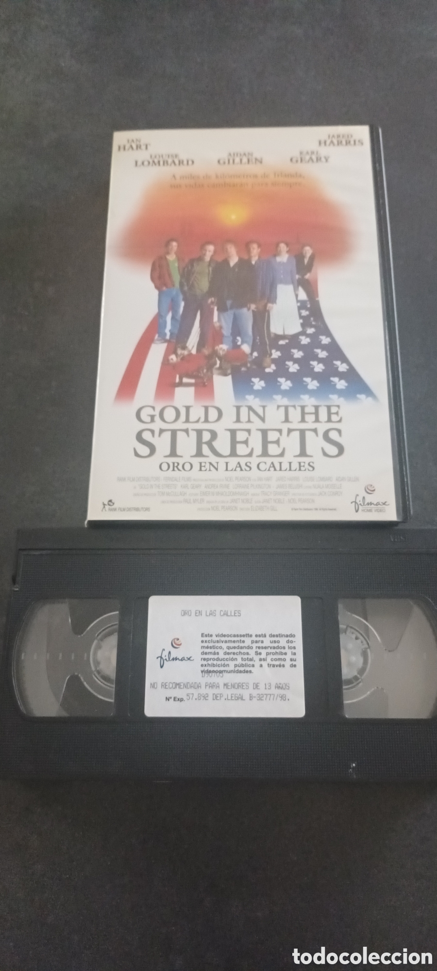 vhs oro en las calles filmax - Compra venta en todocoleccion